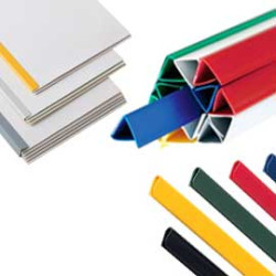 50 dorsi rilegafogli 8mm nero titanium [rileg8-02]