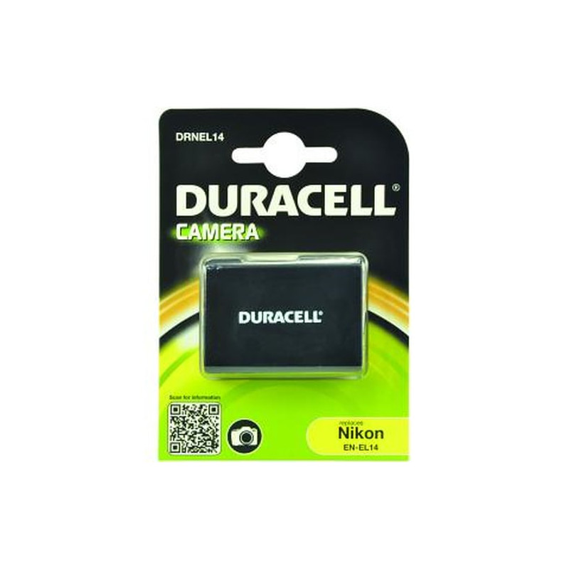 batteria duracell li-ion 1300 mah per nikon en-el14 / en-el14a