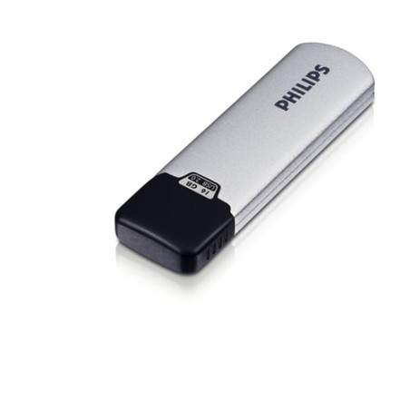 pen drive 16gb philips usb key vivid usb 3.0 blue [fm16fd00b/10]