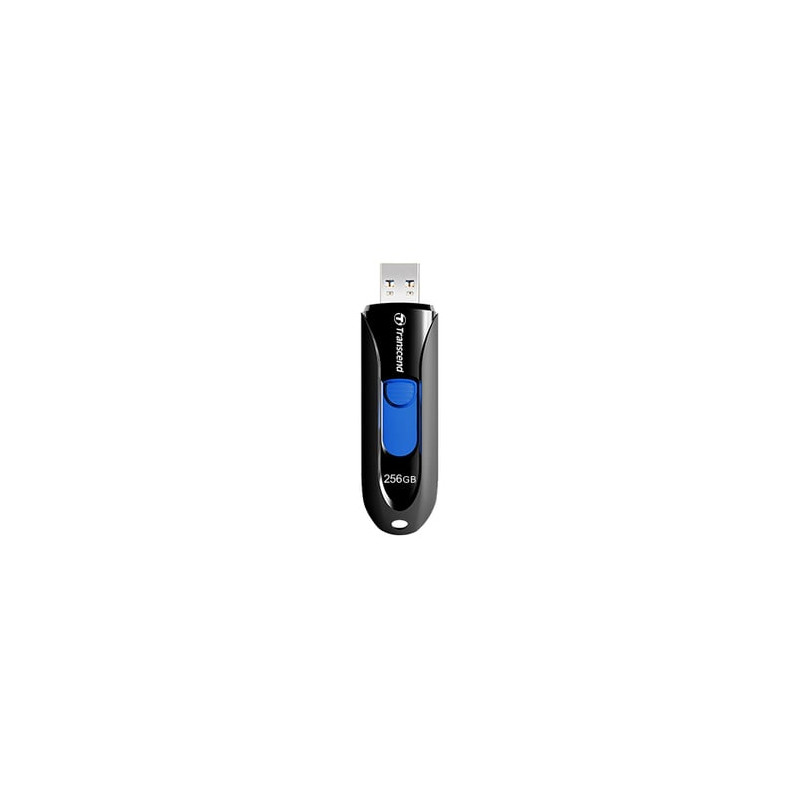 pen drive 256gb transcend jflash 790 nero u3 trc [ts256gjf790k]