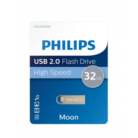 pen drive 32gb philips moon usb 2.0 [fm32fd160b/00]