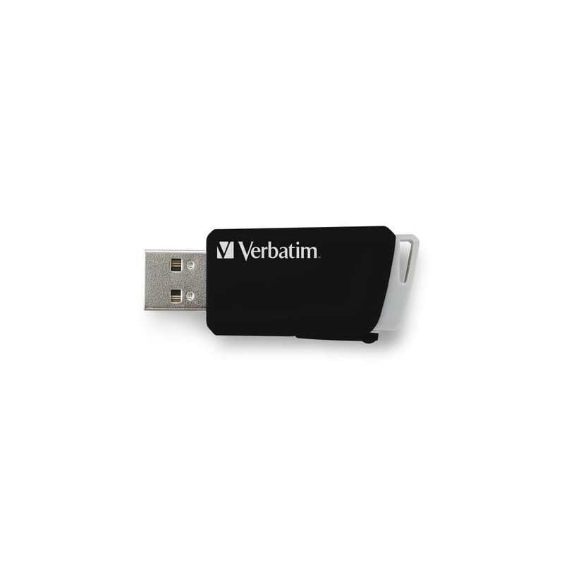 pen drive 32gb verbatim storenclick usb25/80 u3 nero [49307]