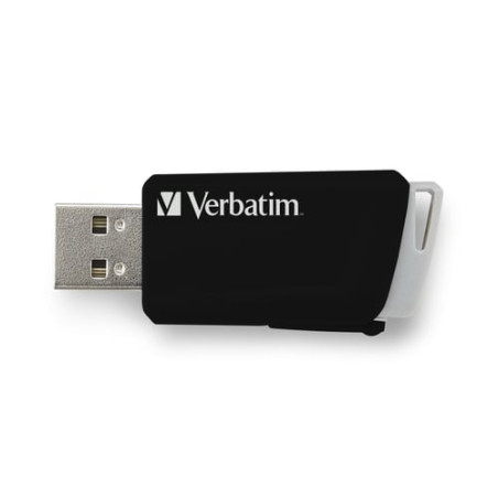pen drive 32gb verbatim storenclick usb25/80 u3 nero [49307]