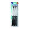 set coltelli pizza coltellerie bonomi acciaio inossidabile 6pz 38006