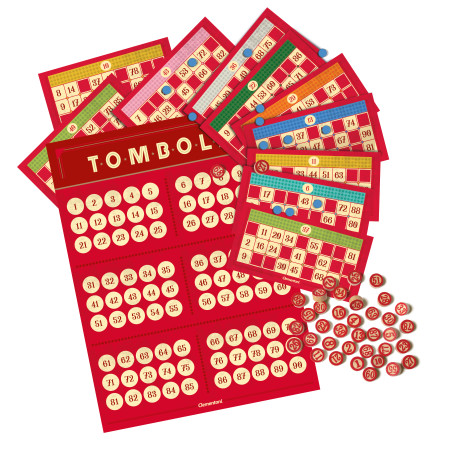 tombola classica clementoni rosso [16557]