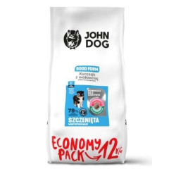 cibo secco john dog good form puppy pollo con manzo per cani cucciolo