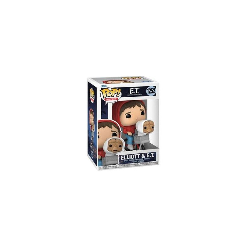 funko elliot & et nel cestino della bici 1259