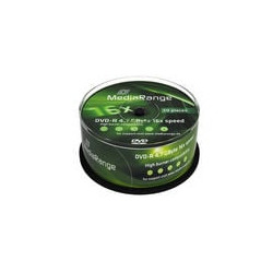 Dvd-r mediarange 16x 50pcs spindel [mr444]