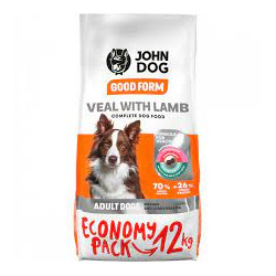 cibo secco per cani john dog good form adult razze medie e grandi