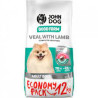cibo secco per cani john dog good form adult mini vitello con agnello