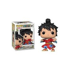 figurina funko one piece luffy in kimono 921 multicolore