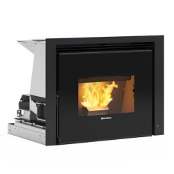 caminetto ad inserto extraflame comfort p70 aria da incasso 10kw