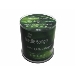 Confezione dvd-r mediarange 4.7gb 100pcs spindel 16x [mr442]