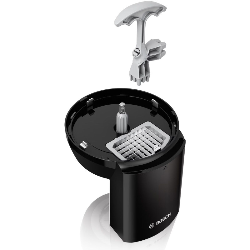 tagliacubetti bosch muzs68cc per tagliare frutta e verdura nero [muzs68cc]