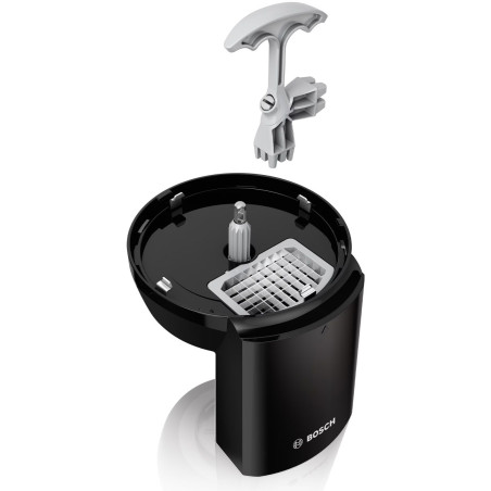 tagliacubetti bosch muzs68cc per tagliare frutta e verdura nero [muzs68cc]