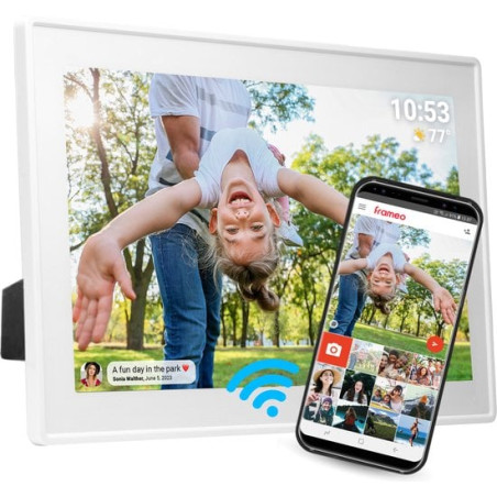 cornice digitale denver pff-1515 full hd 15.6" bianco [119101050090]