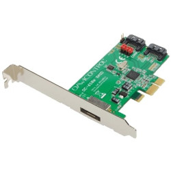 Dawicontrol dc-610e raid 2-kanal sata3 6g esata retail lp