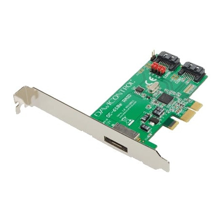 Dawicontrol dc-610e raid 2-kanal sata3 6g esata retail lp