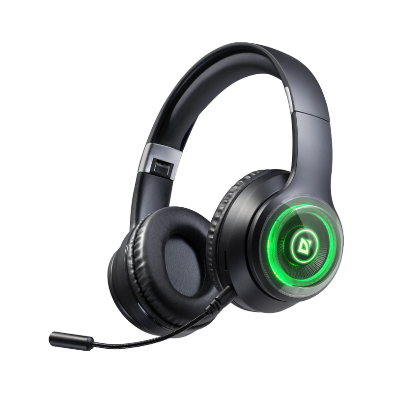 cuffie defender 3.5mm bluetooth con microfono nero [63400]