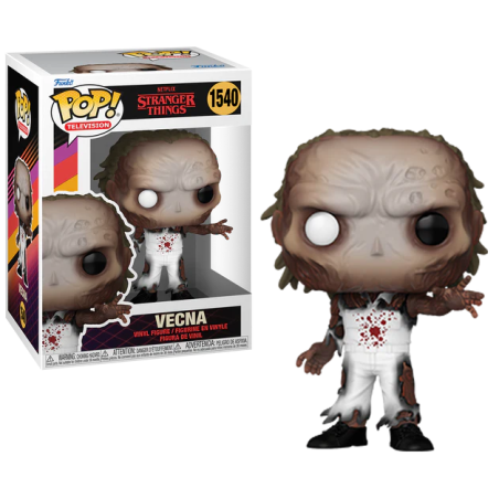 funko pop television n.1540 stranger things vecna a meta' trasformazione