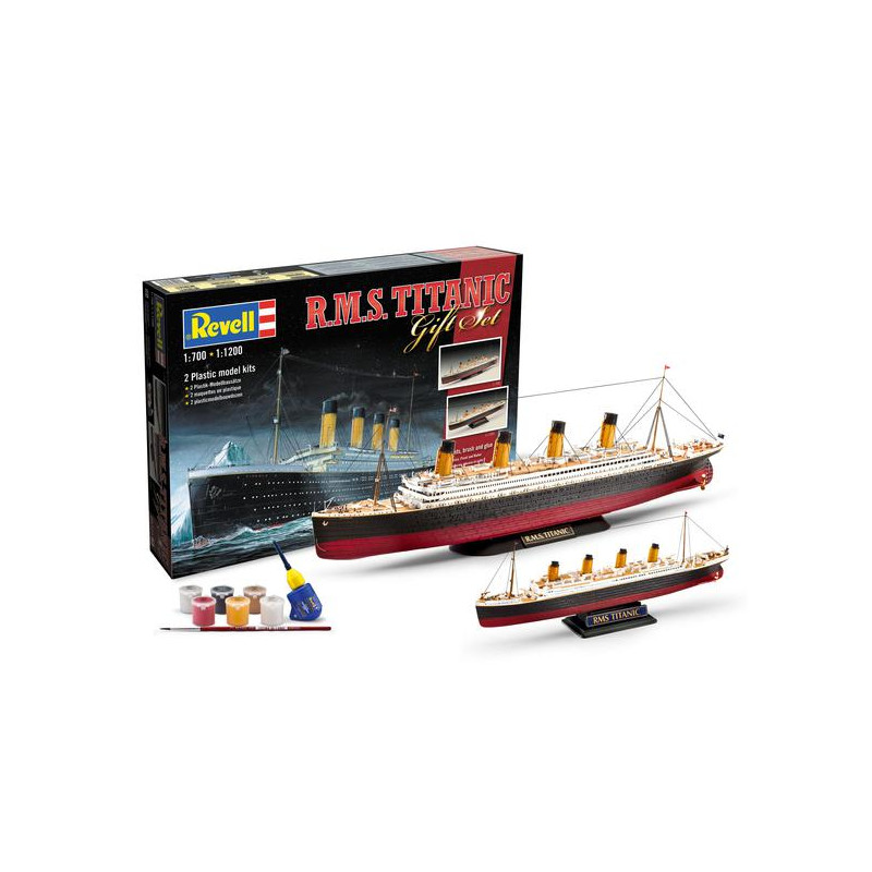 modellino revell set regalo r.m.s. titanic 1/12 multicolore [05727]