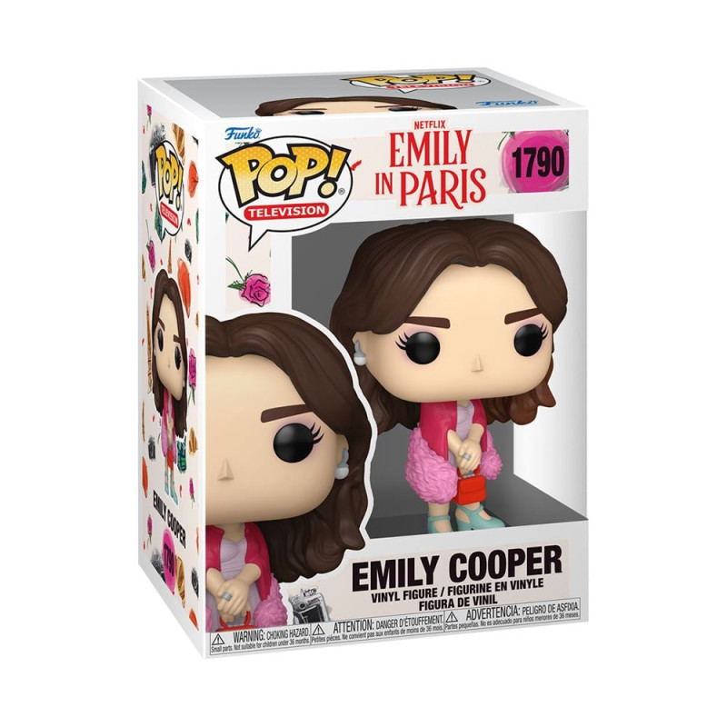 figurine funko pop! television emily in paris emily cooper 1790 11.4cm