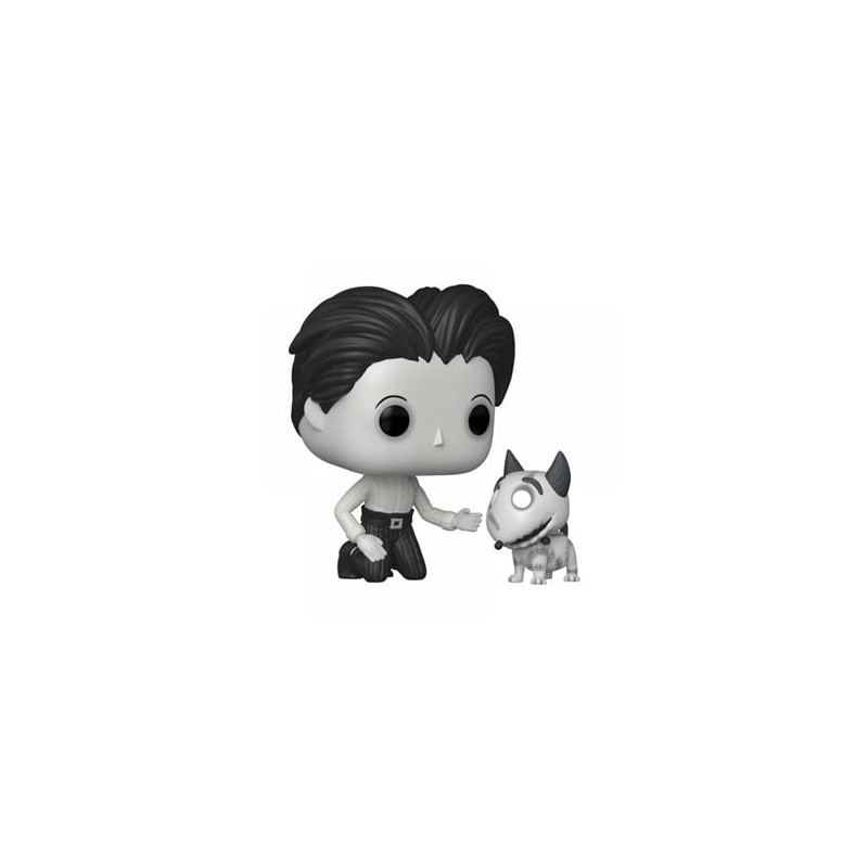 figurina funko pop frankenweenie victor con sparky 9cm multicolore