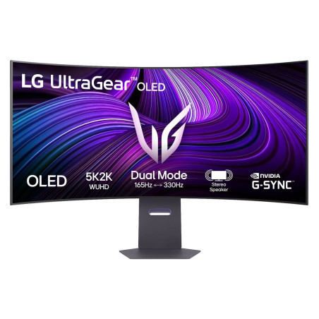 monitor oled 43" lg ultragear wuhd 5120x2160p 0.03ms classe
