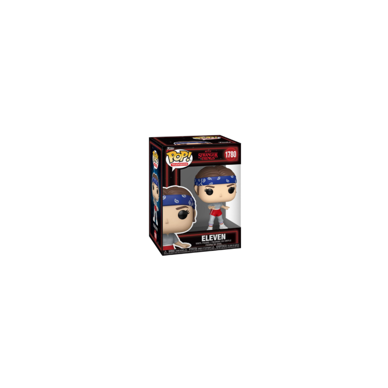figurine funko pop tv st s5 pop 3 things eleven with bandana 1780