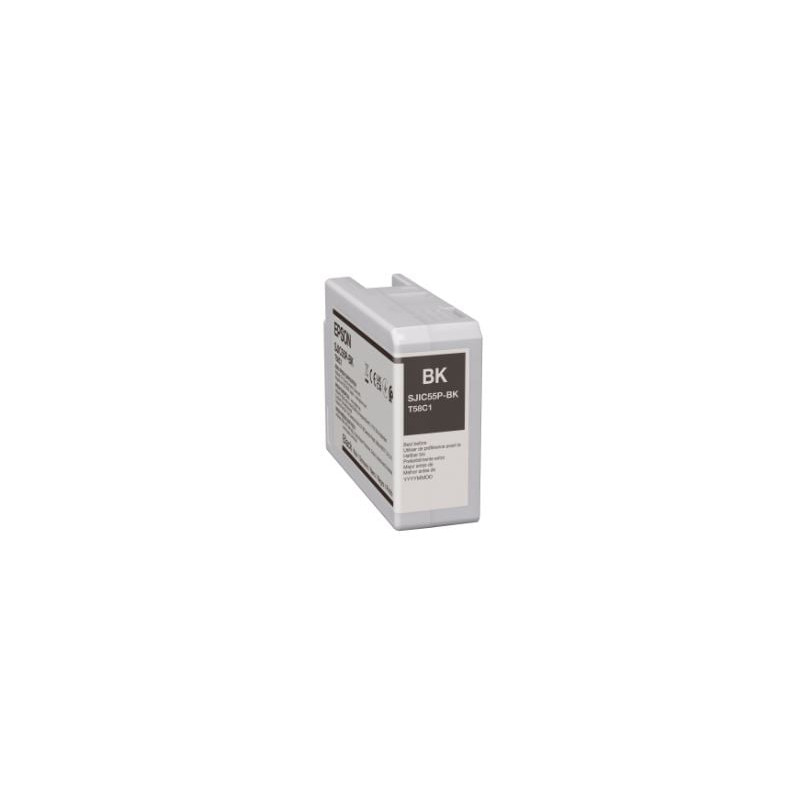 cartuccia a getto d'inchiostro epson t58c1 80ml nero [c13t58c140]