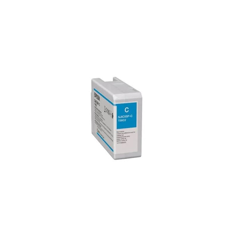 cartuccia a getto d'inchiostro epson t58c2 80ml ciano [c13t58c240]