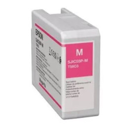 cartuccia a getto d'inchiostro epson t58c3 80ml 5000 pagine magenta