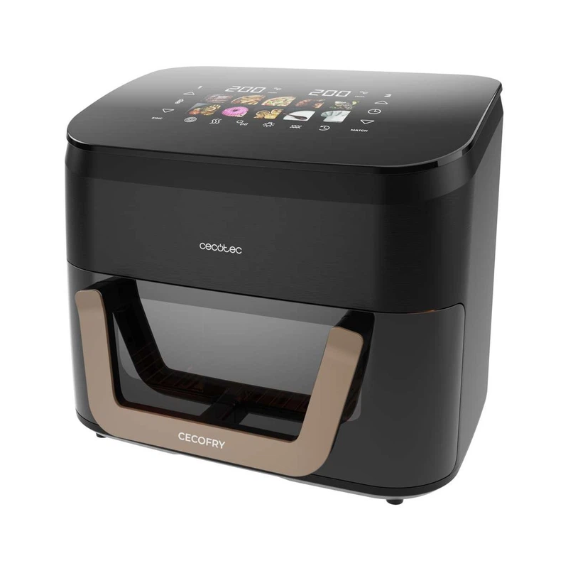 friggitrice ad aria cecotec cecofry smokin 10000 10l 2200w multicolore