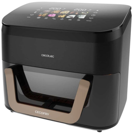 friggitrice ad aria cecotec cecofry smokin 10000 10l 2200w multicolore