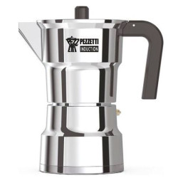 caffettiera pezzetti 1656new solidexpress induzione cromo lucido