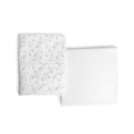 set lenzuola chicco 09101129910990 next2me per culla nuvola 2pz