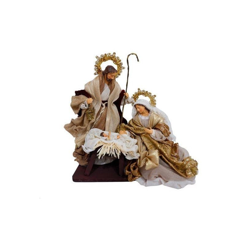 set nativita' presepe amicasa sacra famiglia cristina