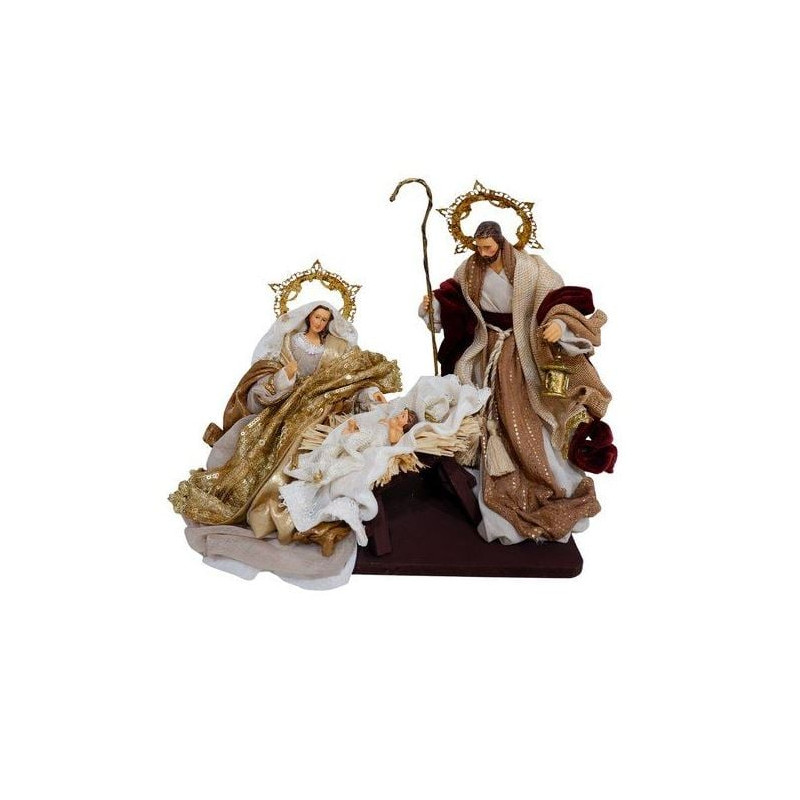set nativita' presepe amicasa sacra famiglia cristina
