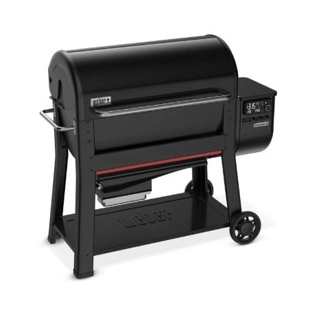 barbecue a pellet weber searwood xl nero