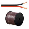 Bobina 2x 0,75 cca 100m red /black [sh-lkrs75]