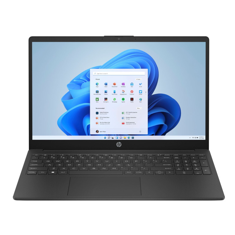 notebook 15.6'' hp 15-fc0089nl r3-7320u/8gb/512gb