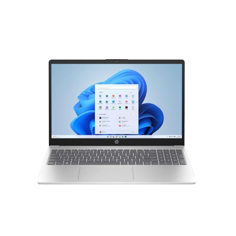 notebook 15.6'' hp 15-fd0102nl n100/4gb/128gb ssd/win11h/argento