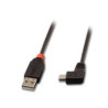 cavo usb lindy 2.0 typ a/mini-b 90 gradi 1m mini-b [31971]