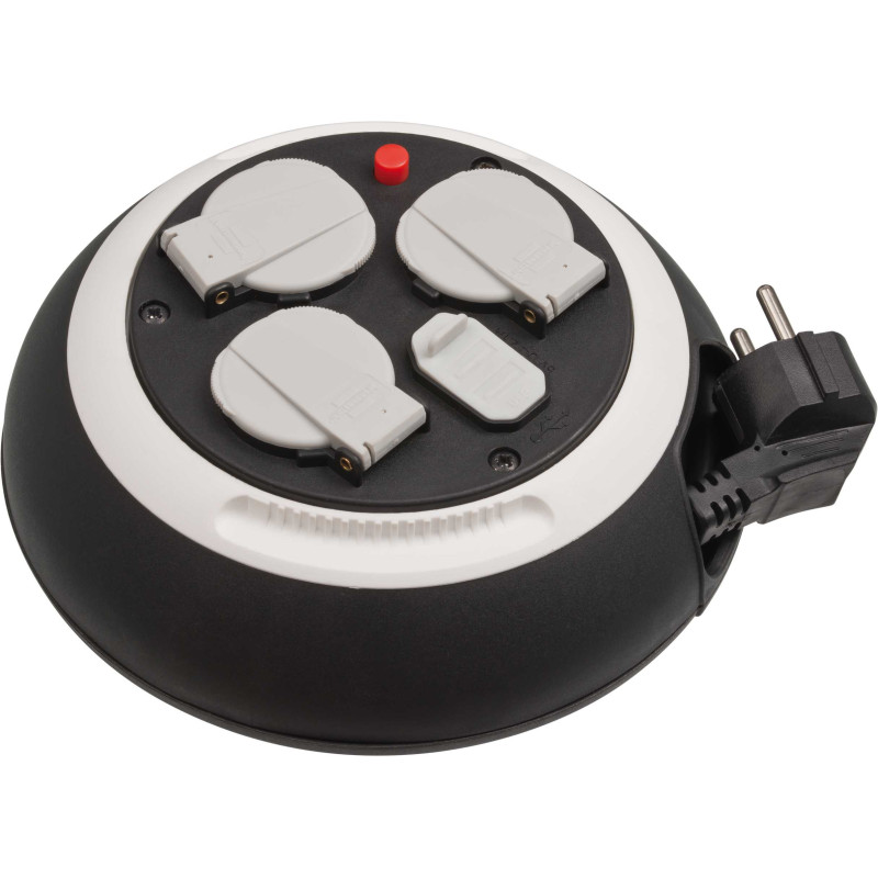 multipresa avvolgicavo brennenstuhl comfort-line 3-slot cl-s