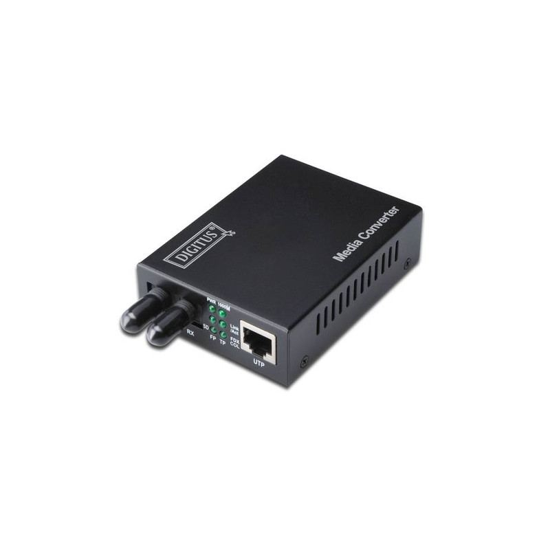 Mediaconverter digitus fast ethernet, multimode, st duplex reta [dn-82010-1]