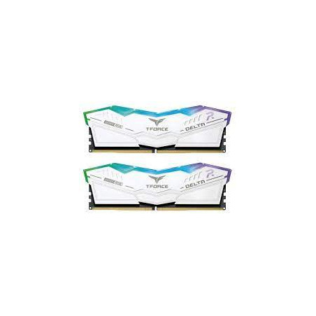 ram dimm ddr5 32gb team group delta rgb 2x16gb bianco [ff4d532g5600hc36bdc0]