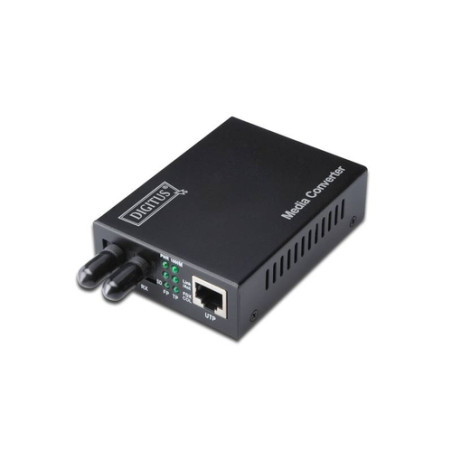Mediaconverter digitus gigabit ethernet, multimode, st dupl [dn-82110-1]