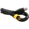 cavo zebra pc-usb con serracavo equivalente al cavo usb ql at17010-1