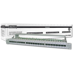 Pannello cavi digitus 1he 24-port cat6 gray [dn-91624s-ea]