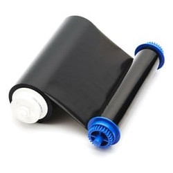 nastro zebra monocromatico per stampante zc10l 2000stampe nero [800010-101]